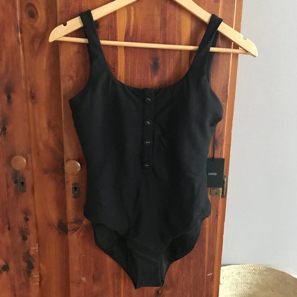 Onia Sandra One Piece NWT Black Size Medium